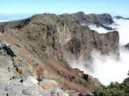 Cumbre mit beginnendem Wolkenaufbau