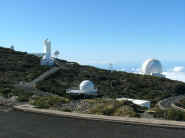 Observatorien am Roque de los Muchachos